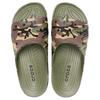 Crocs Удобные Универсальные Сандалии-Слайдеры Против Натирания Мужские Сандалии Армейский Зеленый 213312-3TC