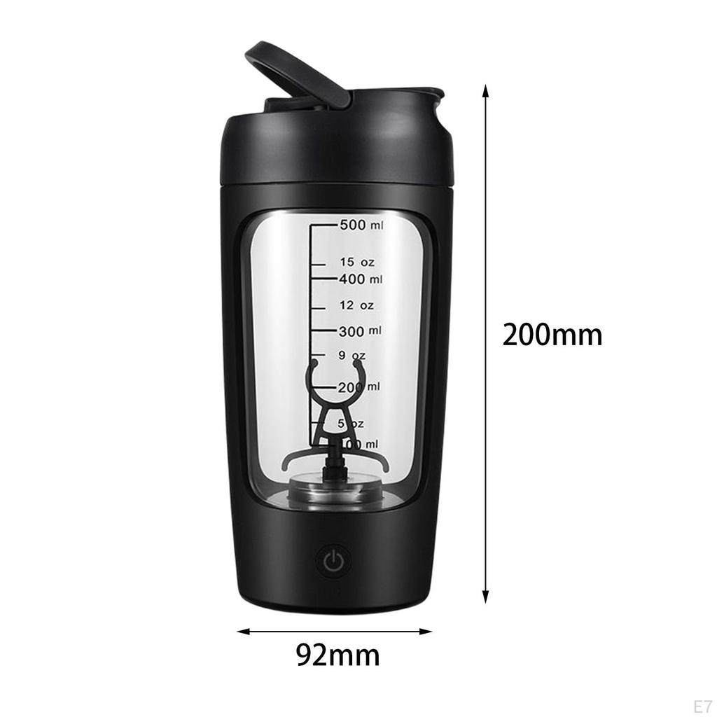 650ml Electric Protein Shaker Bottle Eddy Mixer Cups for Sports