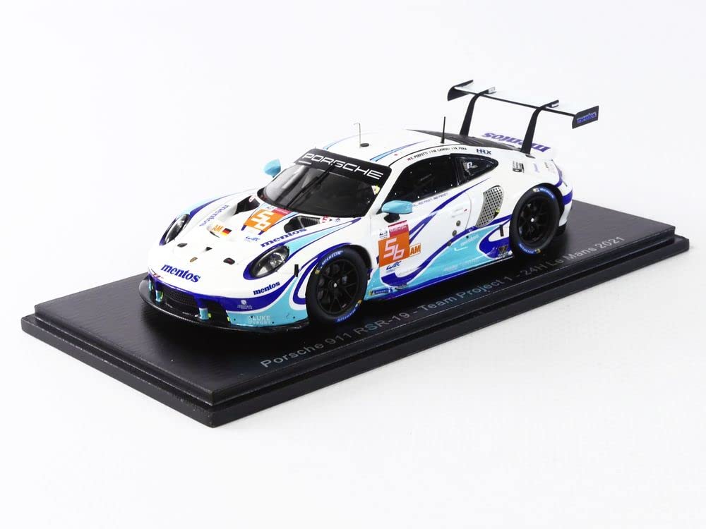 Spark Porsche 911 Team Project 1 2021 24 часа Ле-Мана Пера 1/43 RSR-19 #56 E. Идеальные/M. Кайроли/Р.