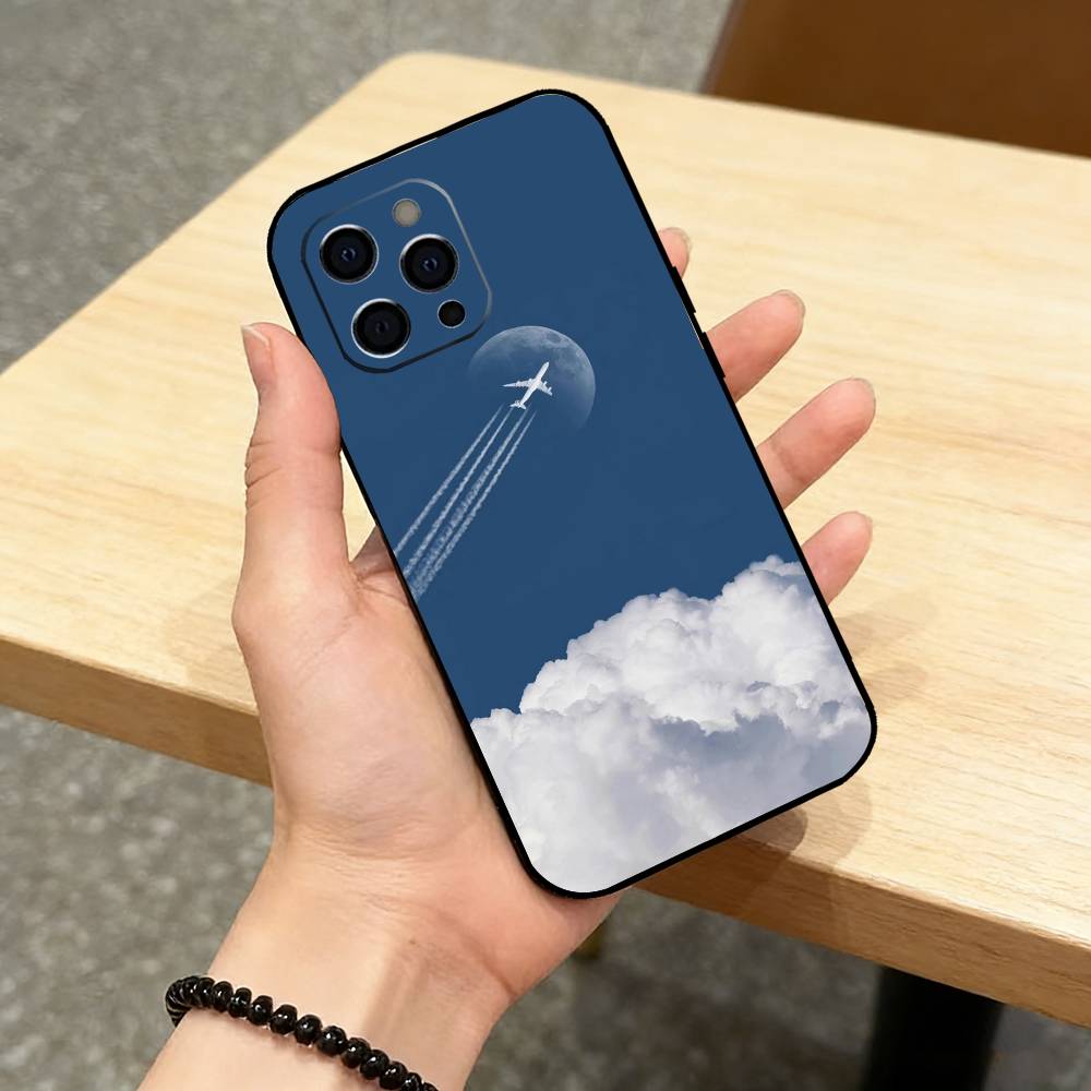 Чехол для телефона Air France C-Concorde для iPhone 17,16,15,14,13,12,11 Plus,Pro Max,XS, Мягкий силиконовый черный чехол