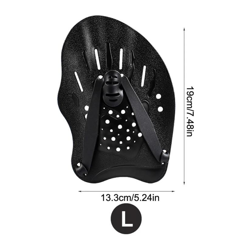 Swimming Training Hands Flippers Swim paddles, Swimming Training Freestyle Swimming Frog Paddles With Adjustable Silicone Straps