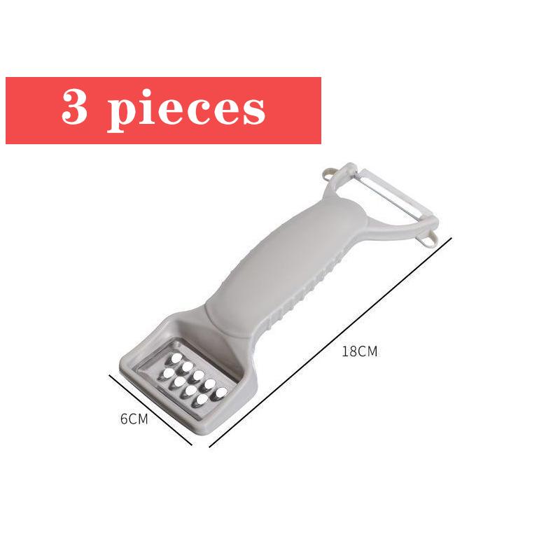 Многофункциональная овощечистка и терка для фруктов и овощей Ручной слайсер Двухголовочный резак для огурцов, моркови, картофеля, кухонные гаджеты для дома