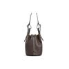 Tods Логотип Кожаная Мини Сумка-Ведро Через Плечо Женские сумки Коричневый XBWAOZK0100QDSS611