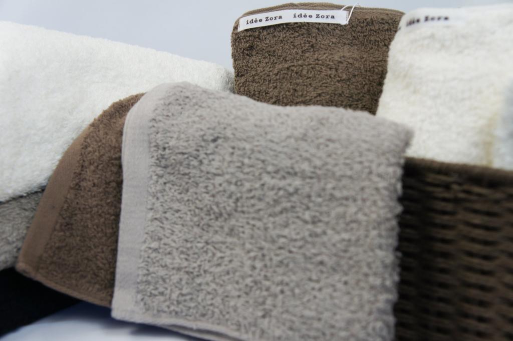 Полотенце Imabari Полотенце для ванной Ideazola Natural Time Pile Black