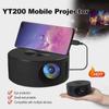 1080P Mini LED Mobile Projector Home Theater Video Media Player Outdoor Cinema Wired Same Screen Projector For Iphone Android