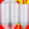 ZISIZ Disposable Round Plastic Bowls