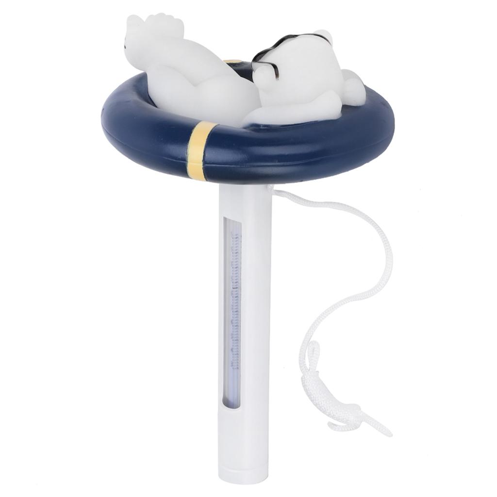 Floating Thermometer Cartoon Bear Styling Water Temperature Meter for Swimming Pools Hot Tubs Fish Pond