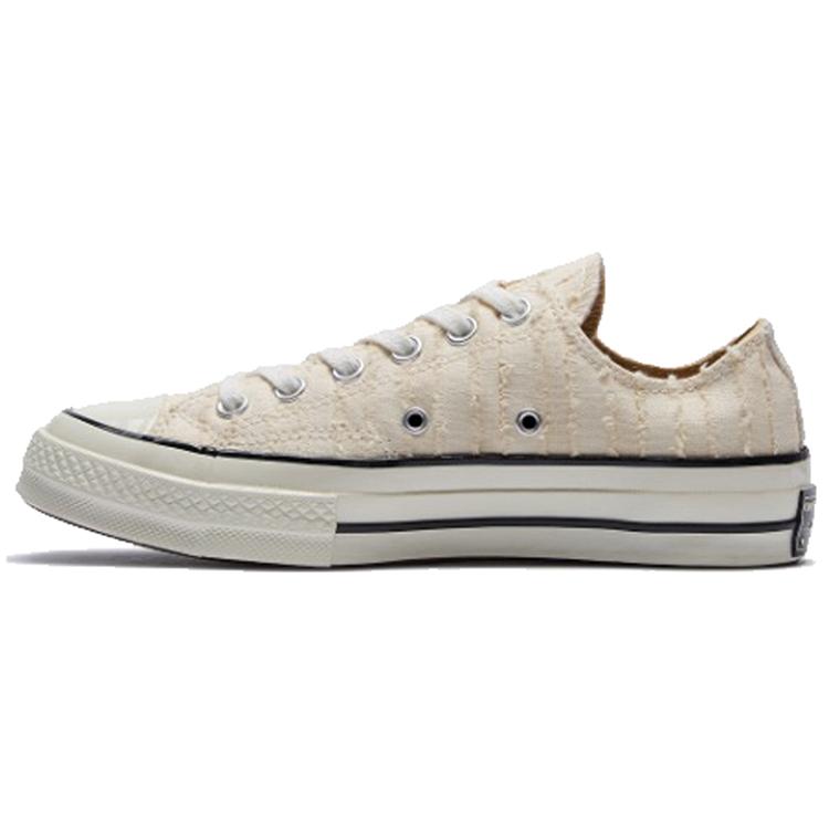Converse Кеды Chuck 1970-х Низкие Холщовые Женские Бежевые 564129c