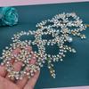 Ручная работа Стразы Свадебная цепочка на лоб Повязка на голову - Элегантный аксессуар для прически