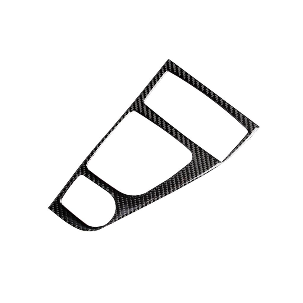 Накладка на панель переключения передач из углеродного волокна, подходящая для Infiniti Q50 Q60 2014-2019 LDH, автомобильные аксессуары, защитная наклейка для автомобиля