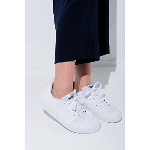 [Puma] Кроссовки Court Point Vulque v2 для женщин, цвет Весна/Лето 2022, Белый (02), Размер 24.0 см