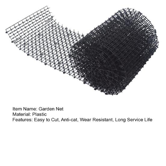 Садовая сетка, легко режется, коврик для кошачьего ската, средство от вредителей, защита от вредителей, садовый коврик против кошек, защита от животных, защита овощей