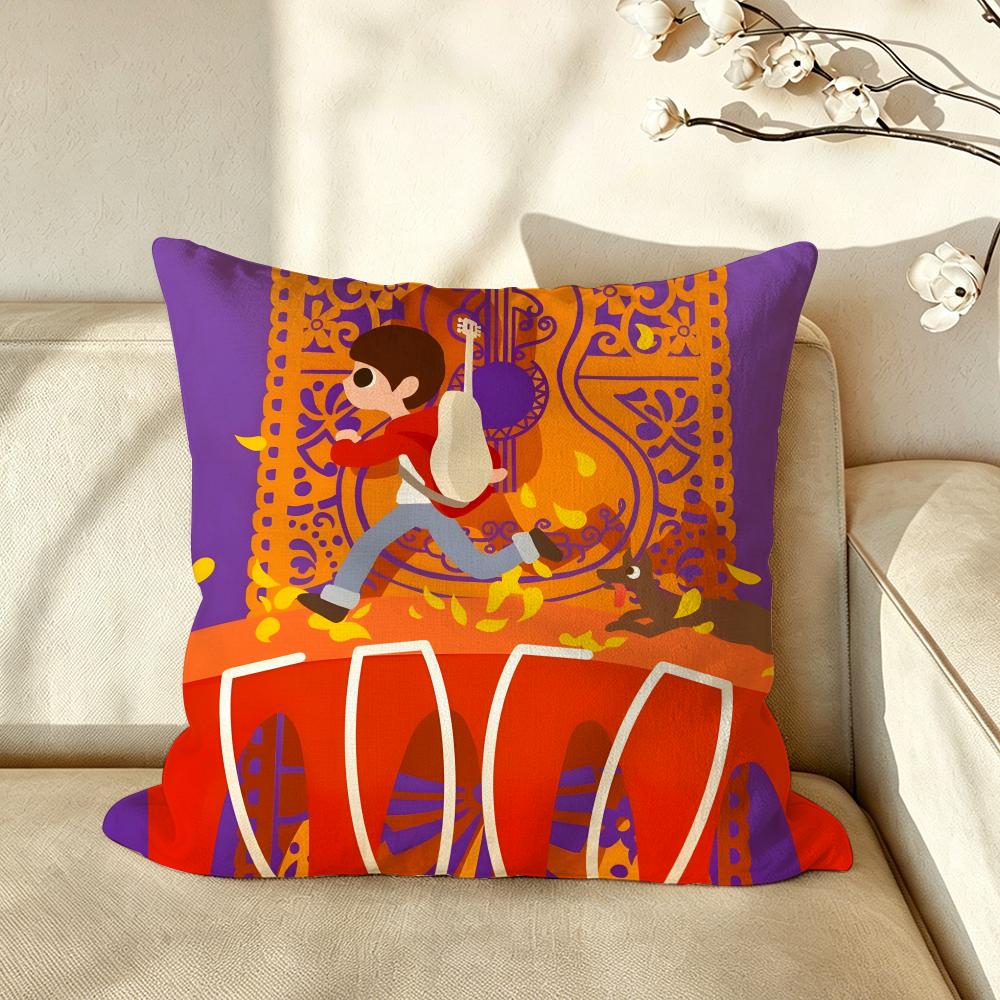 Character ccoco Cushion Cover Pillow Case Antidustmite Pillowcase Silky Short Plush Sofa Cushion Cover hot