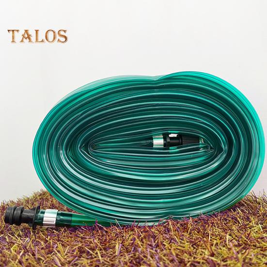 Flexible Garden Hose Flat Spray Garden Hose Water-saving Sprinkler Hose Water Dripping Hose for Lawns Gardens Flowers Beds