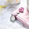 Lancardo Nurse Watch Clip Clock Nurse Petal Nurse Inverted Clock Pocket Watch Analog Present
