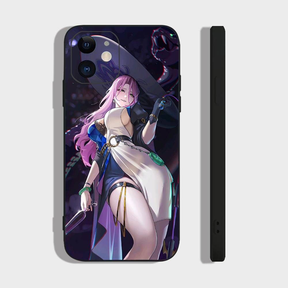 Jade Honkai Star Rail Anime Phone Case For IPhone 17 Air 16 15 14 13 Pro Max 11 12 Black Silicone Cover