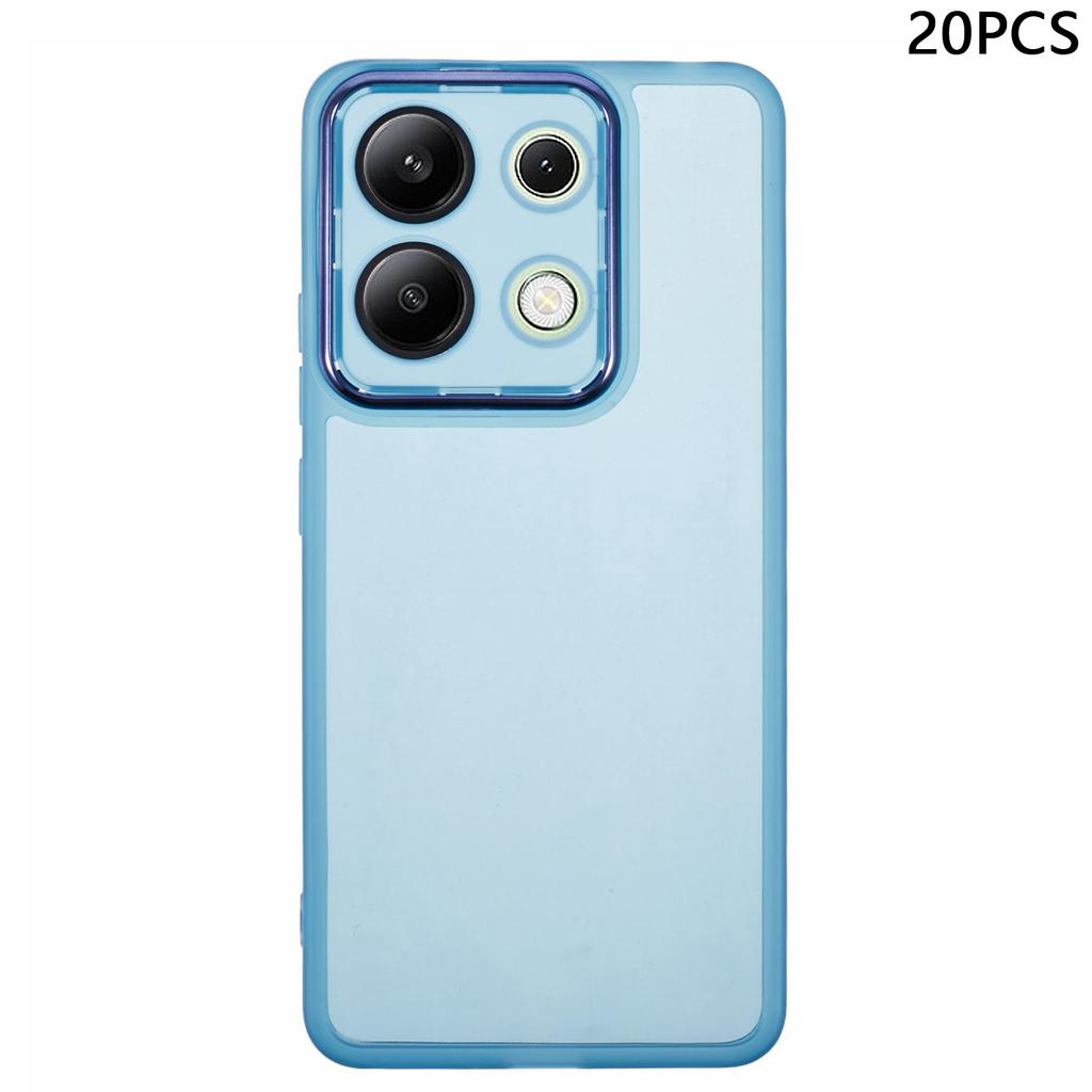 Bulk Purchasing 20Pcs For Xiaomi Redmi Note 13 4G Case Electroplated Camera Frame TPU Phone Cover Precise Cutouts