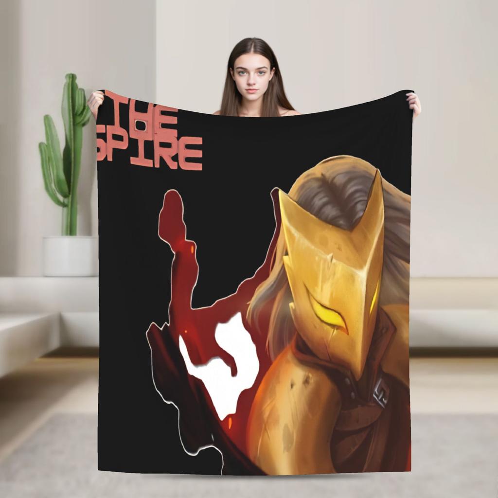 Slay the Spire 2 Games Flannel Blanket Autumn Soft Durable Throw Blanket for Boy Girl Living Room Bedspread Sofa Bed Cover