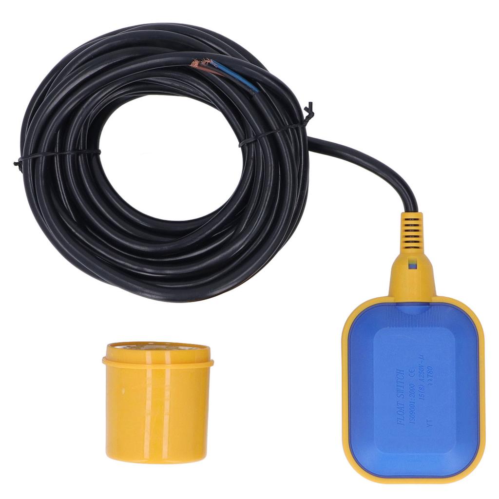 7m Cable Float Valve Water Level Control Switch IP68 Protection for Weak Acid Alkali Oil Pool 250V‑