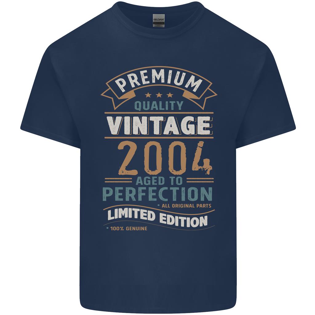 Premium Vintage 22nd Birthday 2004 Unisexs Light Cotton TShirt