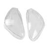 2PCS Front Headlight Lens Cover LampShade For Mercedes Benz C W204 2011-2015
