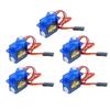 RCmall 5pcs SG90 9g Servo, Mini Gear Micro Servo Motor Kit for RC Plane Helicopter/RC Robot Arm