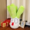Adorable Green Scallion Plush Toy Soft Pp Cotton Stuffed Pillow For Bed