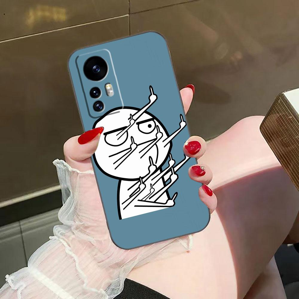 Мультяшный Милый Смешной Мужчина Чехол для Телефона Для Xiaomi 15 15T 14 14T 13 12T 11 11T POCO F8 F7 F6 F5 X7 X5 M6 M7 PRO Ultra DIY Чехол