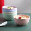 12 см японская миска для риса, суп с лапшой, креативный фруктовый салат, вкус пшеницы, семейный детский ежедневный набор, маленькая миска, комплект из 2 предметов
