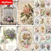 Rose Vintage Metal Sign Tin Sign Vintage  Decoration Plaque Home Wall Decor Bar Sign Home Decor Poster Custom