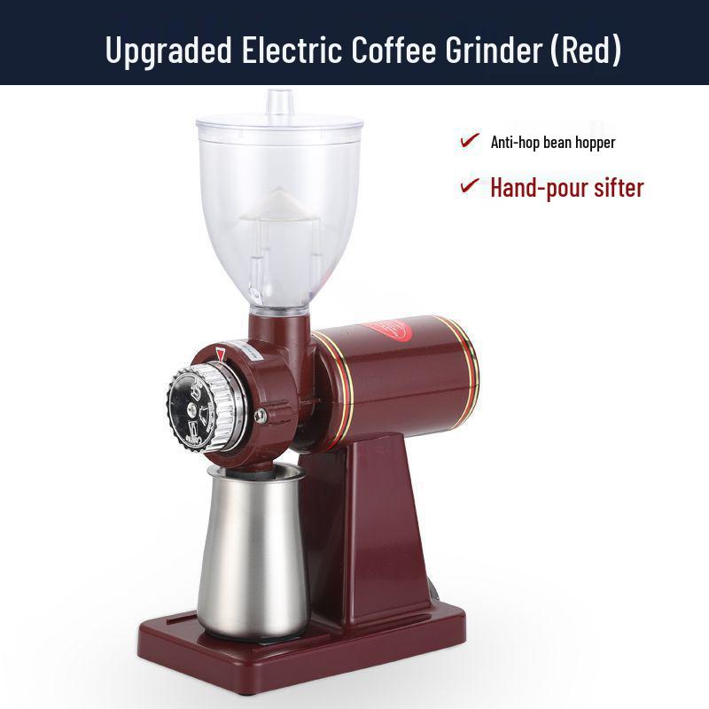 Electric Coffee Bean and Powder Grinder for Household Drip Brewing
