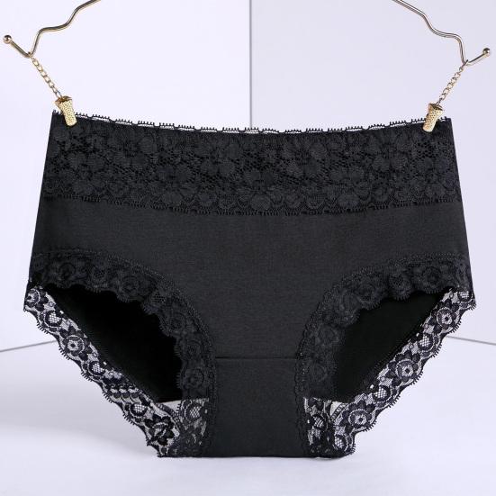 Интимные женские трусики, высокая эластичность, повседневная одежда, удобные кружевные трусики со средней талией, женская одежда