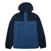 Hooded Work Long Sleeve Outdoor Hiking Waterproof Windproof Breathable Jacket Men Jacket Blue A44XJ-S74