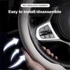 For Honda TYPE R Accord Civic HRV CRV CITY Jazz Pilot Odyssey Spirior FIT Ultra thin 8D Nappa leather Car Steering Wheel Cover