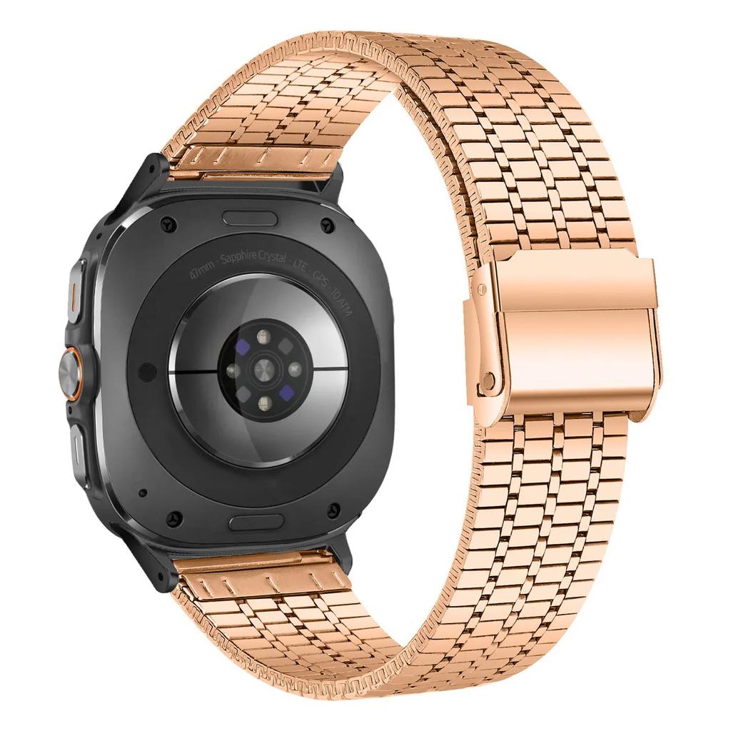 For Samsung Galaxy Watch Ultra Band 47mm Business Stainless Steel Strap Galaxy Watch Ultra 47mm Correa Bracelet Men Woman Strap