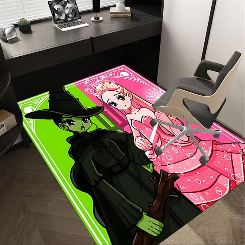 1PC Witch Princess Extra Large Non-Slip Floor carpet, Office, family, bedroom, Studio - Large Area Rug Indoor Rugs, Vibrant Colors-A277