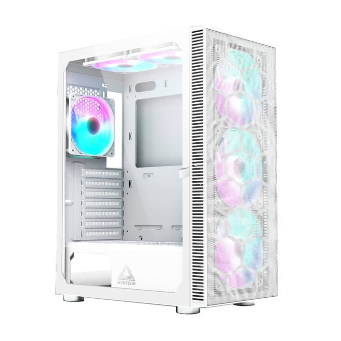 Tour Midi MONTECH X3 Mesh Boîtier Gaming Blanc