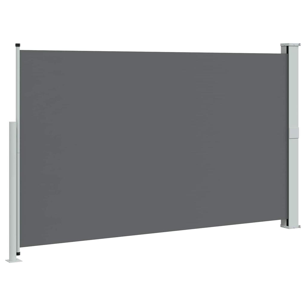 Retractable Side Awning Anthracite 300 x 180 cm Polyester