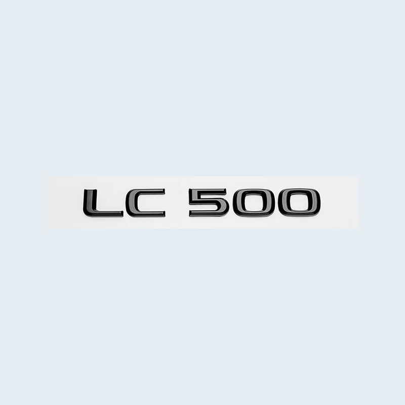 For Lexus Glossy Black CT200h LC500 LC500h HYBRID 3D Metal Emblem Car Trunk Logo Badge Sticker Accessories CT LC Series