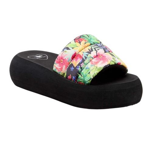 Rocket Dog Womens/Ladies Splash Bahama Flatform Sliders