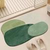 Toilet Shower Floor Mat Quick Dry Wash Non-slip Door Mat Diatom Mud Bathroom Absorbent Floor Mat Toilet Door