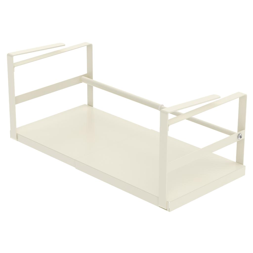 Expandable Under Shelf Storage for Kitchen Cabinet Carbon Steel Under Shelf Basket Cabinet Organizer Office Under Desk Organizer