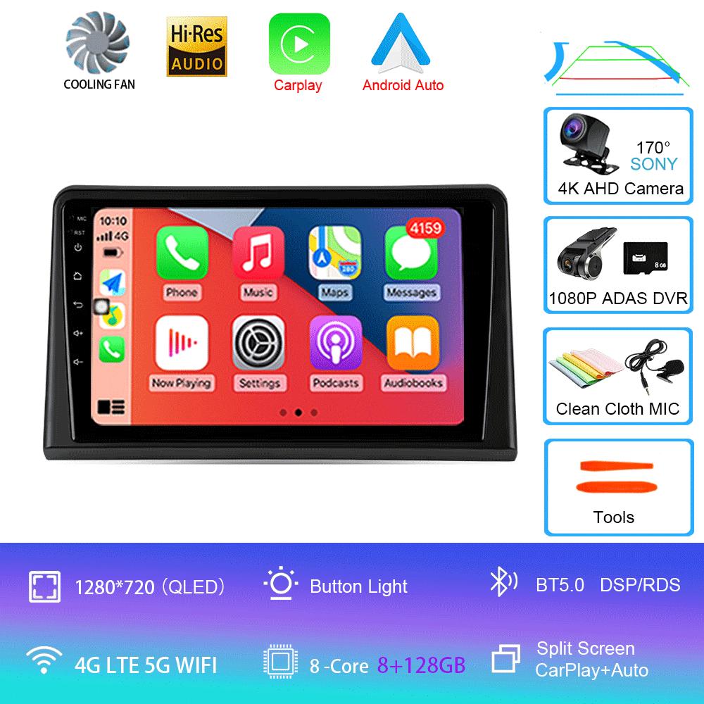 Android 14 Carplay Auto для Hyundai Sonata 7 LF 2017 2018 2019 GPS мультимедийный автомобильный радиоплеер стерео 360 камера 4G+WiFi BT DSP