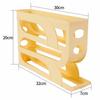 3 Layer / 4 Layer Egg Roller Rack Large Capacity Egg Organiser New Refrigerator Egg Storage Box