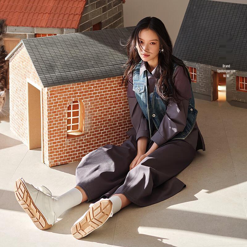 broadcast Women's Denim Layering Vest