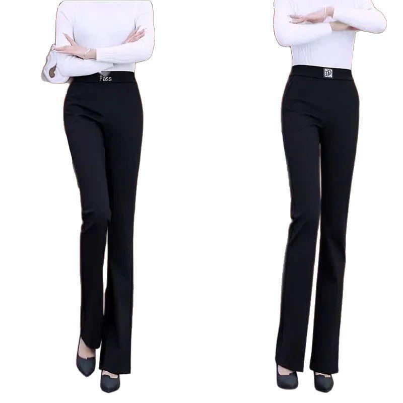 Женские утолщенные эластичные брюки Весна/Лето 2025: Свободные, Приталенные, Прямые и Широкие модели