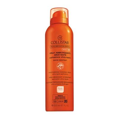 Collistar Perfect Tanning Увлажняющий спрей для загара Spf20 200 мл