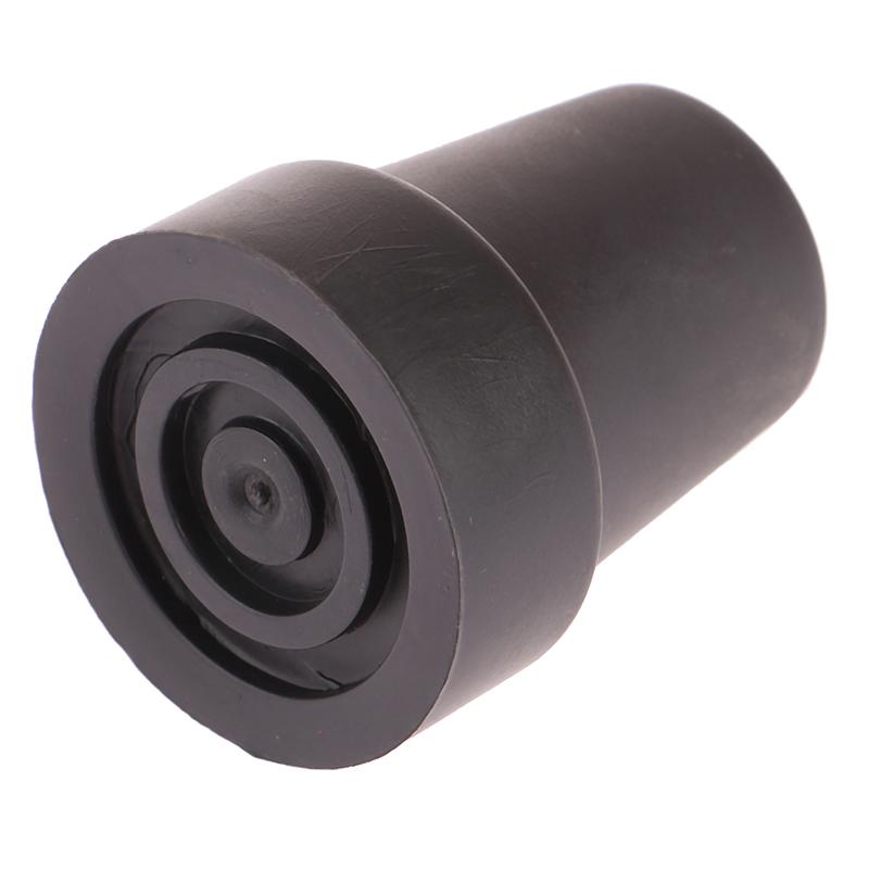 19 мм Противоскользящая резиновая накладка на наконечник костыля Прочная резина Противоскользящие Сверхпрочные Замена для трости, костыля