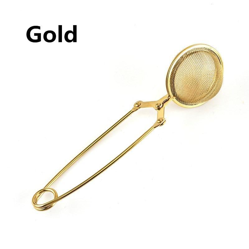 Заварочный чайник из нержавеющей стали, сетчатый фильтр для чая, фильтр для трав, специй, диффузор, ручка, чайный шарик, чайные пакетики