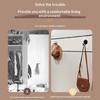 Magnetic Wall Hooks With No Drill Strong Grip And Scratch Free Design Perfect For Home Kitchen Hanging Towels Bags